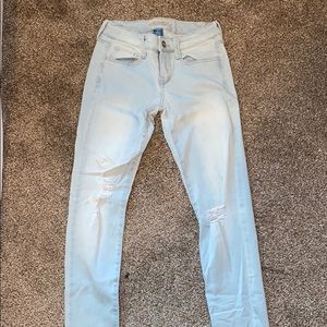 Ripped Light wash Arizona Jeans